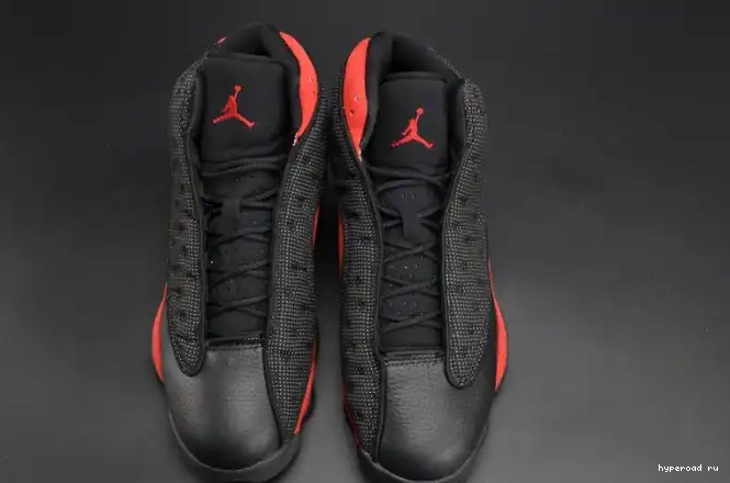 black  red mens 13 414571-004 RetroBred Jordan Air 0429